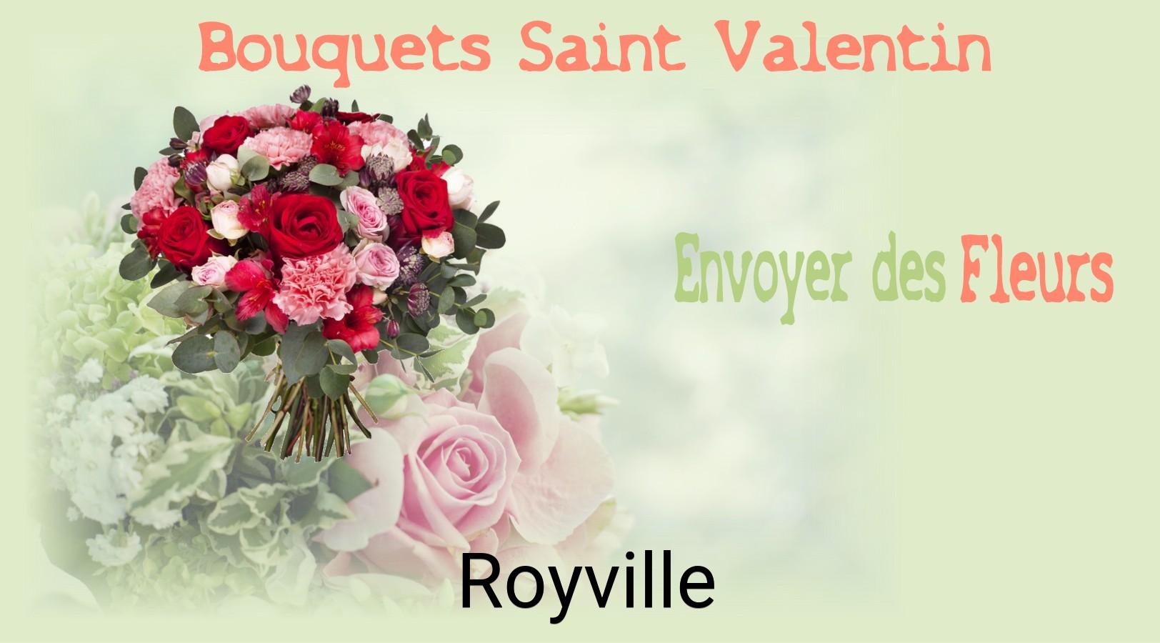 Roses de Saint-Valentin livrées à Royville